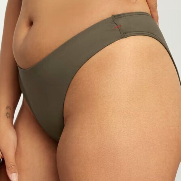 Everlane Women's NWT Beech Dusk The Thigh-High Bikini Swim Bottom Small/W27.25 - Picture 9 of 12